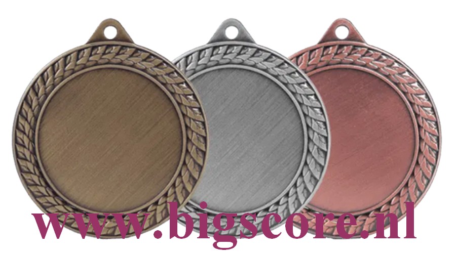 M860 Medaille goud-zilver-brons Ø 70 mm compleet